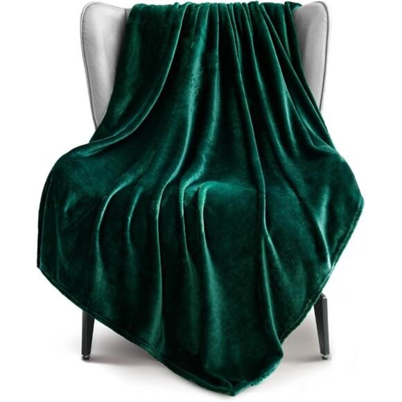 Extra Large Fleece Throw Blanket for Couch, Sofa, 300GSM - Picture 1 of 7